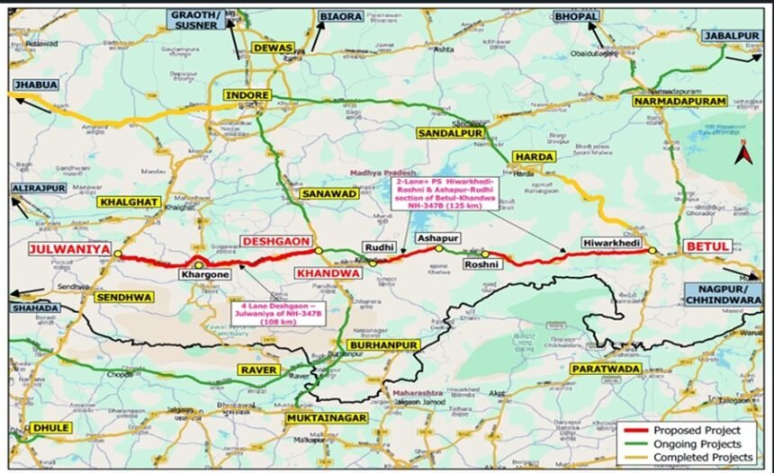 Madhya Pradesh Road upgration