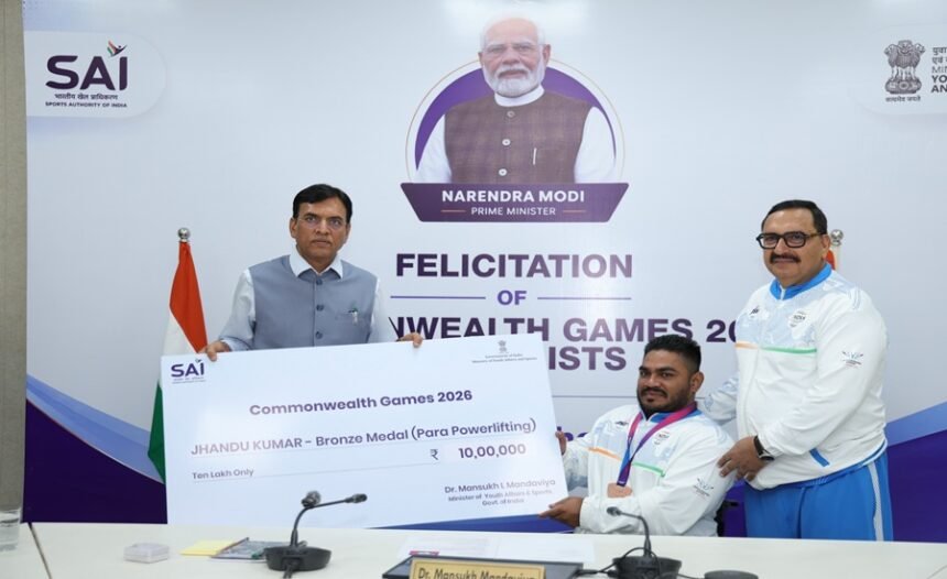 Para Powerlifter Jhandu Kumar