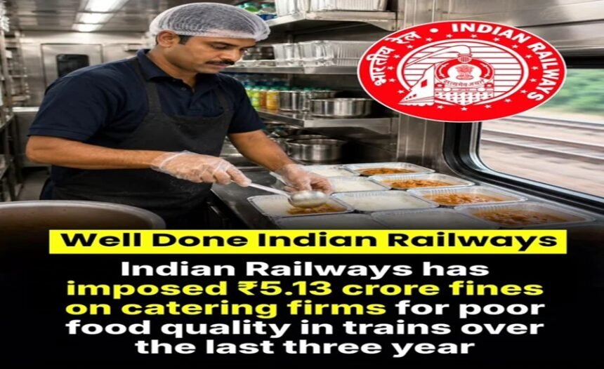 Indian Railways imposes ₹5.13 crore in fines